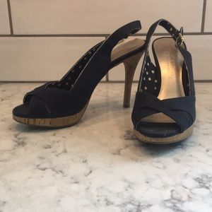 Christian Siriano 4” peep toe heels